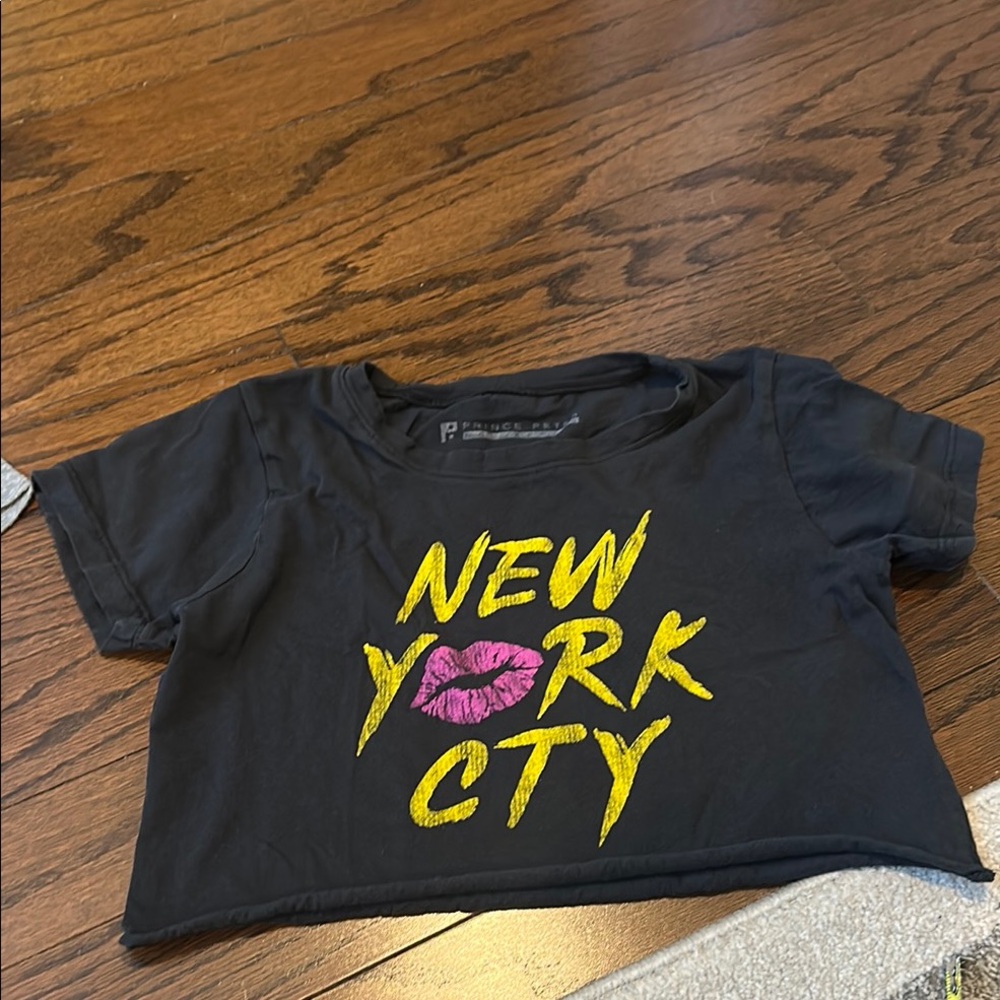 Prince Peter cropped T-shirt size XL girls size 12/14